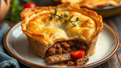 Photo of Мясной пирог с охотничьим фаршем